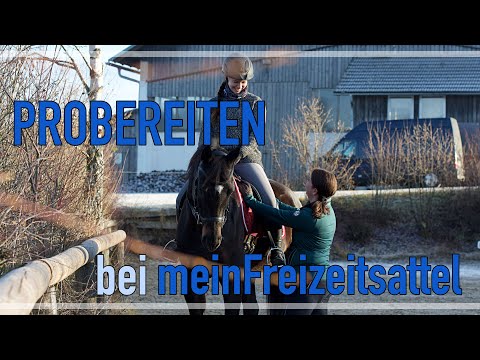 Wie läuft ein Probereiten bei meinFreizeitsattel ab?