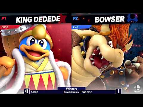 Smash@Sunken #69 - Chez (King Dedede) vs Pladman (Bowser, Wolf) - Ultimate Singles WR3
