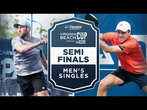 Jack Sock v Christopher Haworth at the Fasenra Virginia Beach Cup presented by Joola