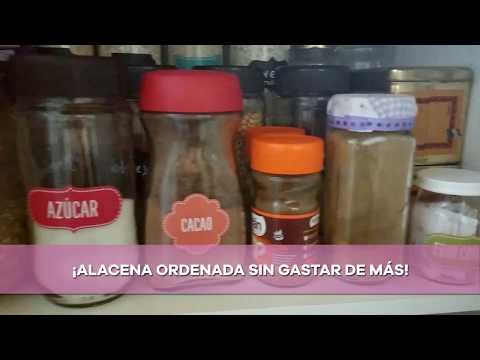Cómo ordenar tu alacena sin gastar de más