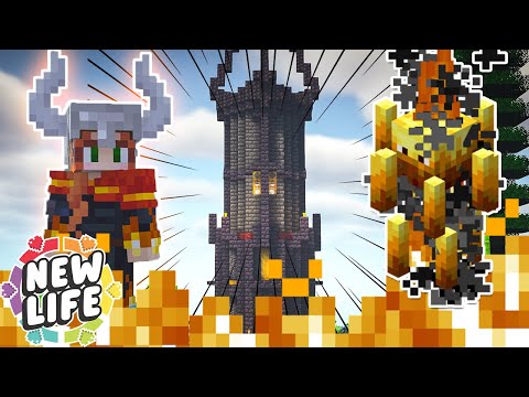 I'm a BLAZE?! Modded Minecraft | New Life SMP #3