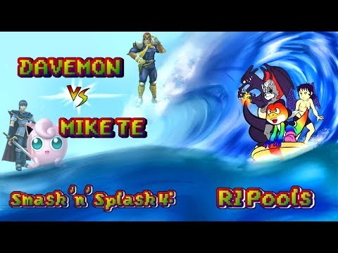 SnS4 *R1 Pools* eski|Davemon(C. Falcon) vs MikeTE(Marth, Puff)
