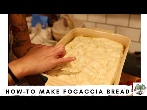 How to make FOCACCIA BREAD! VLOG