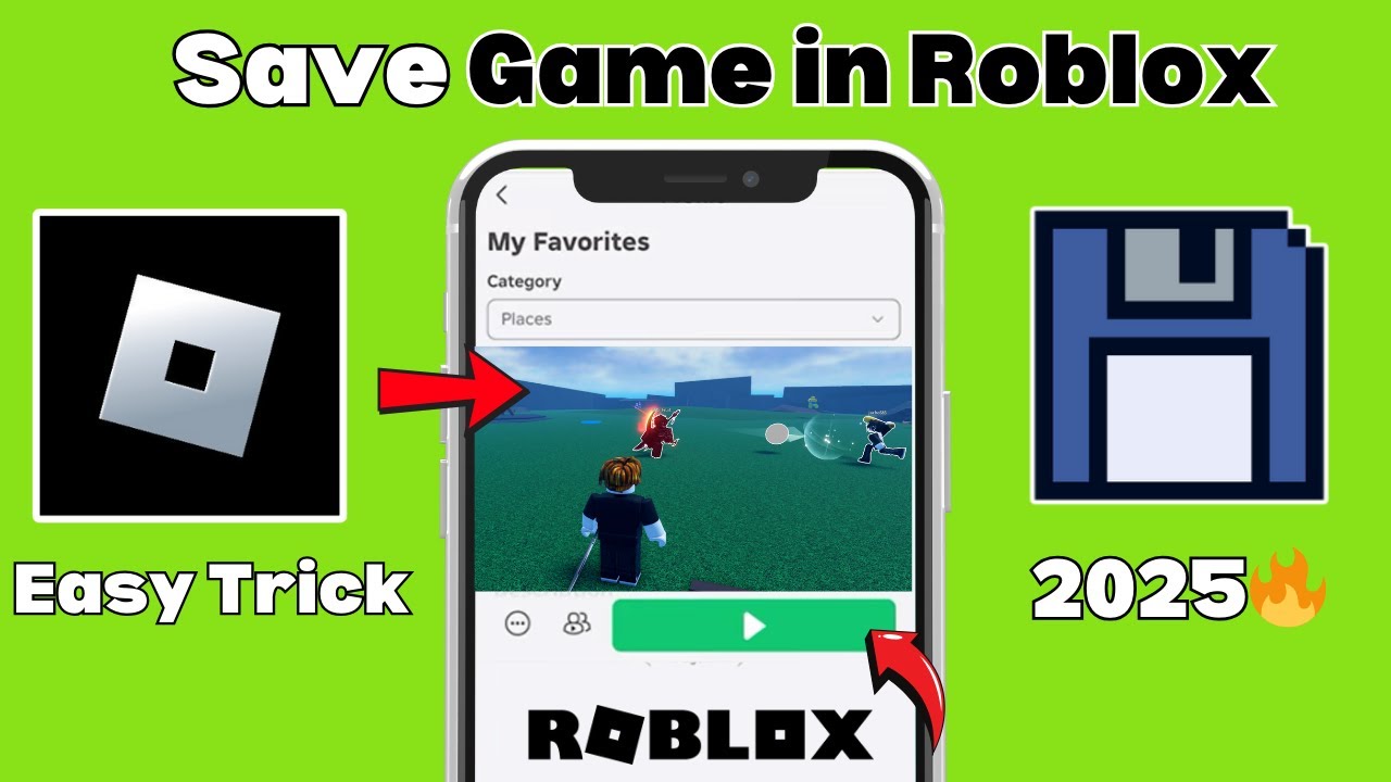 ✅ How to Save Game in Roblox 2025 (New Update)