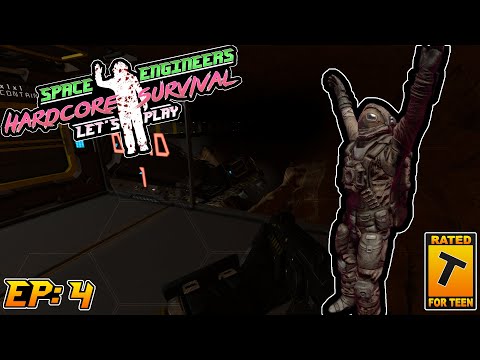 Hardcore Survival | Automated Mining Platform| Space Engineers | S2 Ep 4