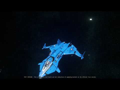 Star Citizen: 3.18 PTU Gladius Valliant Ballistic Cannon\Gatling testing.