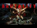 MK11 All Sheeva Brutalities Fatalities Friendship Fatal Blow Ending