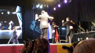 Brian Nguyen and Yuliana Basmajyan (Los Angeles, CA) in the semifinals