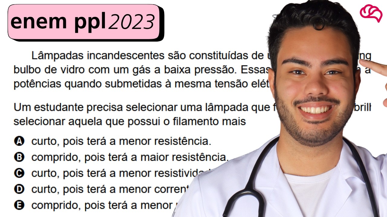 Resolução em Vídeo — Questão 126 ENEM 2023 PPL