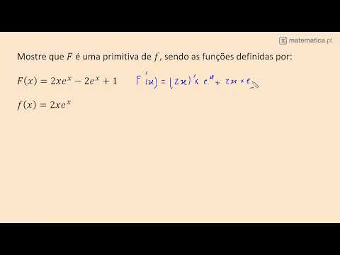 Exemplo de Primitiva Imediata