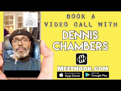 Book A Video Call with Funk Legend drummer Dennis Chambers!