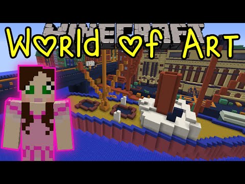 Minecraft: World Of Art (Custom Map) Part 1