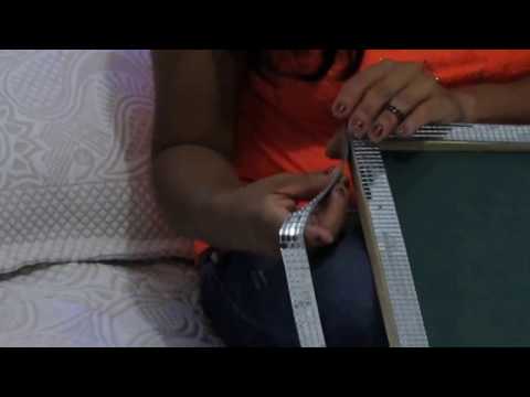 Lousa Decorada Com Espelhitos