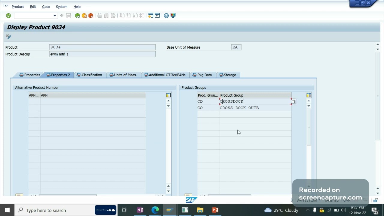 12 Nov Cross docking configuration and process steps