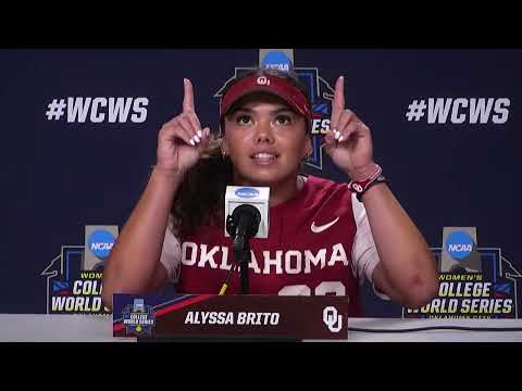 2023-06-06 WCWS Oklahoma Pregame Press Conference