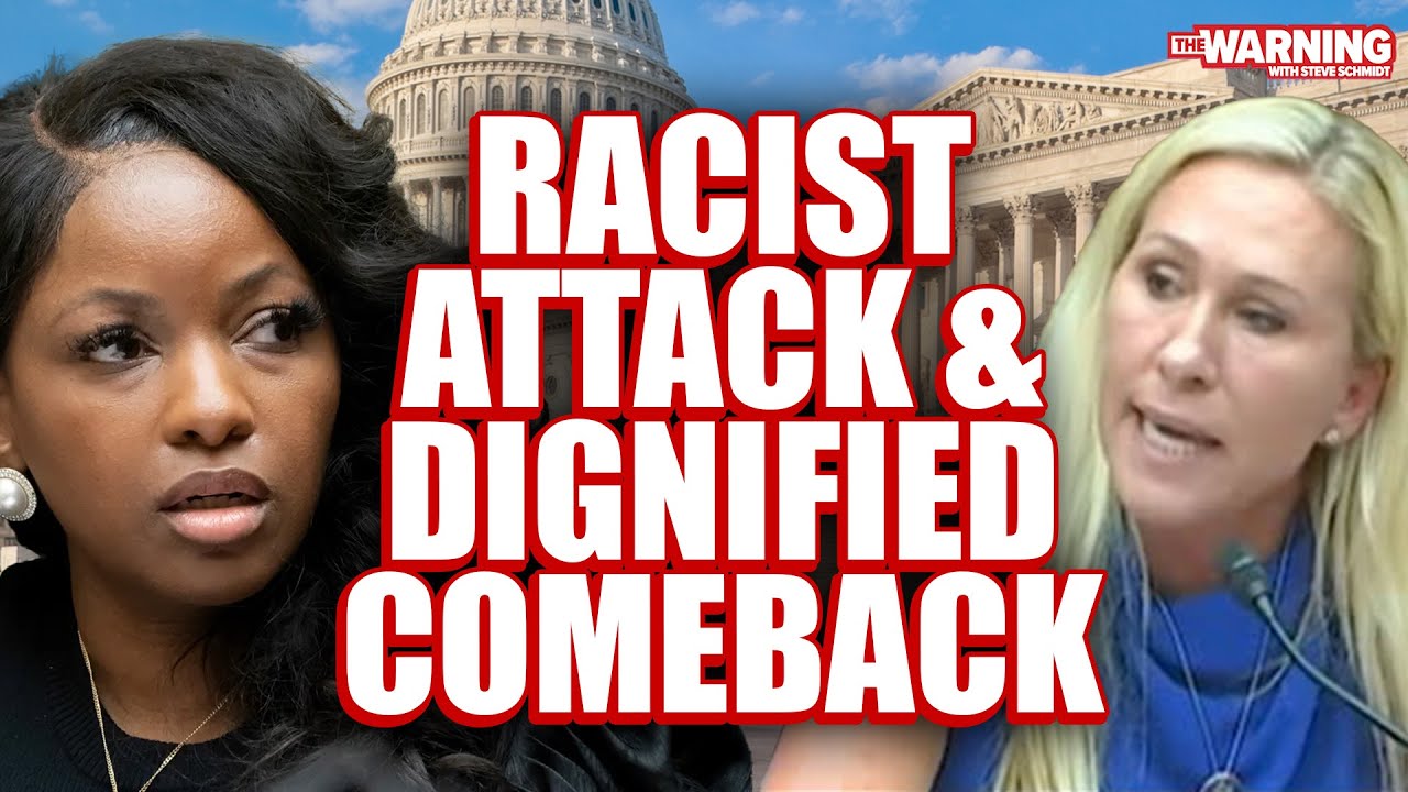 WATCH: Congresswoman's Quick-Witted Response to Racism by Rep. Marjorie Taylor Greene | The Warning