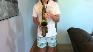 Conn 1940 6M VIII Alto Saxophone 291XXX Play Test