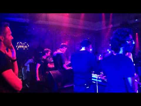 SY backstage at Craig David, Gotha Cannes, July 24, 2012