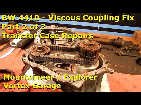 Mountaineer / Explorer - BW 4410 Viscous Coupling Pt 2 - TC Repair - Vortex Garage Ep.13