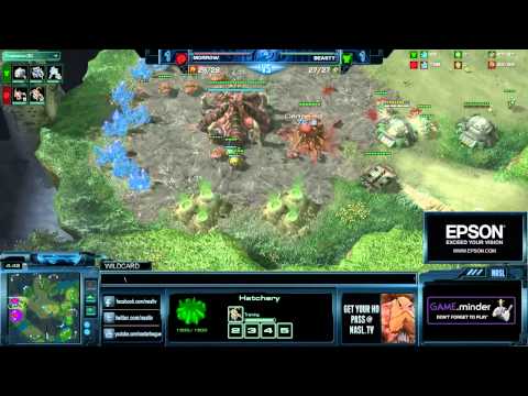 BeastyQT vs MorroW Game 3 - WildCards Day 1 NASL Season 3