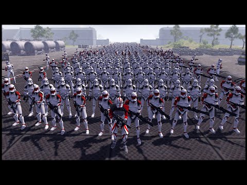 Military Police Arrest CLONE GARRISON!? - Men of War: Star Wars Mod Battle Simulator