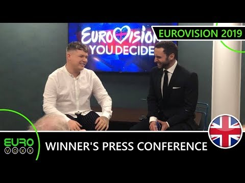 WINNER'S PRESS CONFERENCE: Michael Rice & Måns Zelmerlöw (United Kingdom Eurovision 2019)