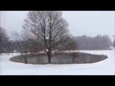 Life on the Farm Beautiful Spring Snowfall April 6 2016 in Wisconsin Snow