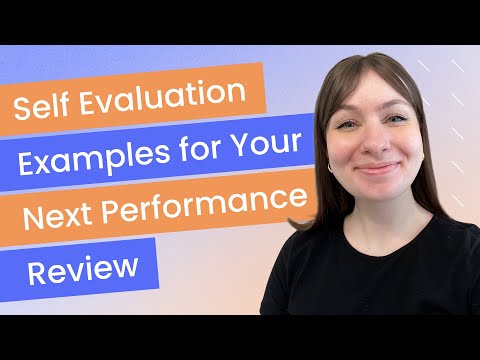 Self Evaluation Performance Review Examples | Fellow.app