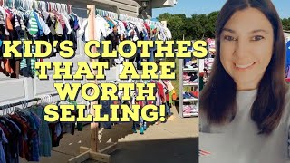 These kid’s clothes sell for good money on Ebay!