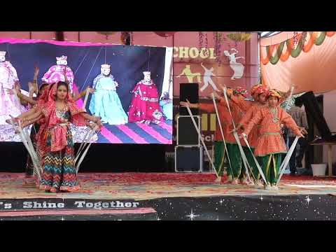 Kathputli Dance | Annual Function 2025 | ADHARSHILA SCHOOL ABOHAR 