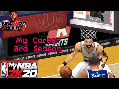 NBA2k20 Mobile - My Career #20 | 3rd Season - 34 Points