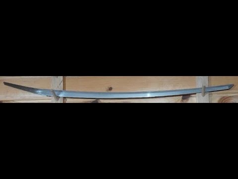 katana making....tachi Munechika tachi , Part 1, steel, tanren.