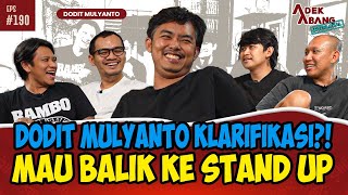 Download lagu DODIT MULYANTO SENGAJA GA POSTING KERJAAN, SOALNYA NGERTI TEMEN PADA GA KERJA mp3