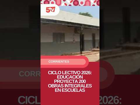 🚧Obras precias al inicio de clases en #Corrientes