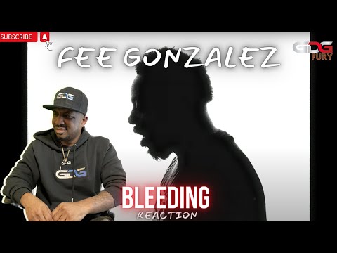 AMERICAN Reacts to FEE GONZALES - BLEEDING (WIT FEE in the COMMENTS)