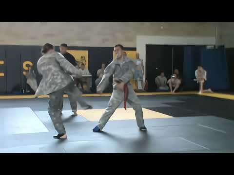 Military MMA Showdown: Woman Dominates Male Opponent in Intense Fight