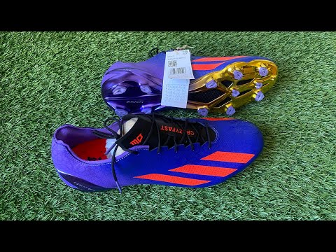 MO SALAH UNBOXING - ADIDAS X CRAZYFAST+ FG/AG FOOTBALL BOOTS!