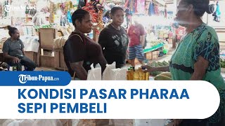 Pedagang Pasar Pharaa di Kabupaten Jayapura Mengeluh Sepi Pembeli di Awal Bulan