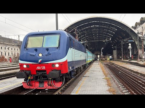 VETTURE DEL “TRENO VERDE” di TRENITALIA E MATERIALE T.T.I. SULL’INVIO ROMA-MILANO a Milano Centrale!
