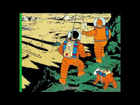 TINTIN explorers on the moon