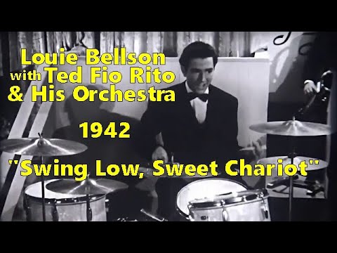Ted Fio Rito & His Orchestra 12/11/1942 "Swing Low, Sweet Chariot" | Louie Bellson, Candy Candido
