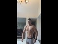 Men's Physique off season, fun posing