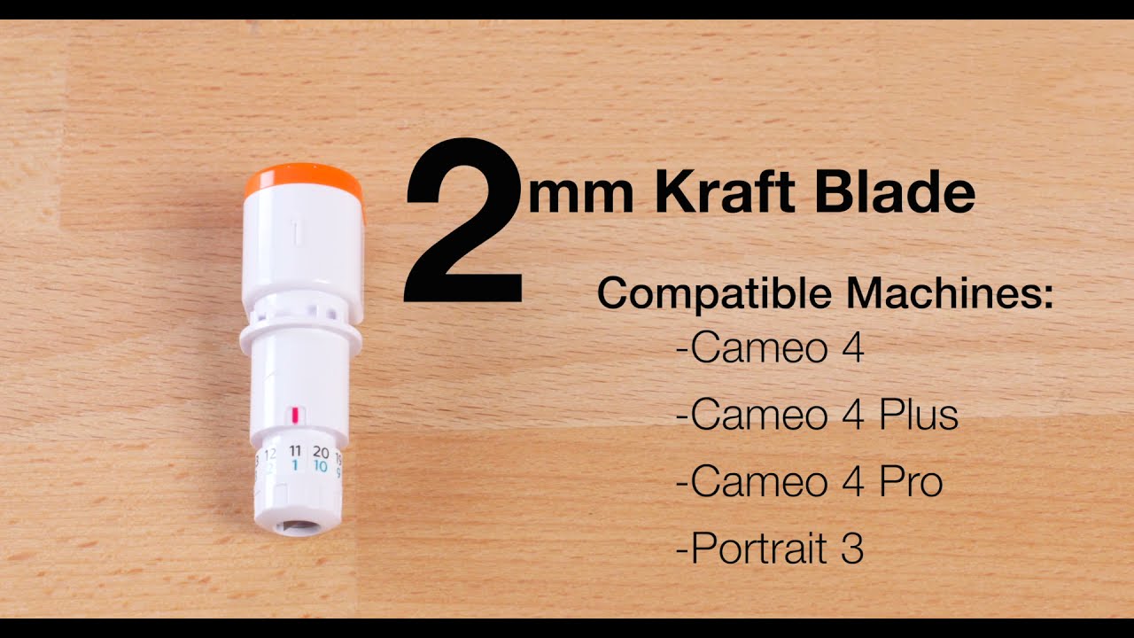 Silhouette Messer Kraft Blade 2 mm Cameo 4/Portrait 3
