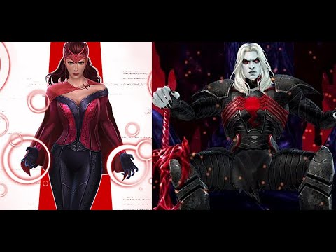 Marvel Future Fight F2P Scarlet Witch vs Knull