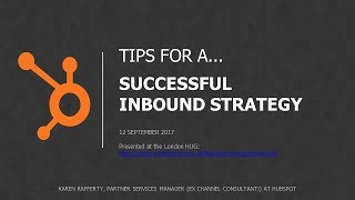 Inbound marketing strategy (2018): Tips for a successful implementatio