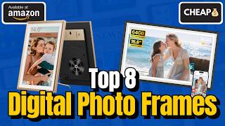 🔥 Top 8 Best and Cheap DIGITAL PHOTO FRAMES of Amazon [2026] Budget 👍 Quality/Price ✅