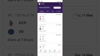 #ipl2023 Kolkata knight riders next matches list #shorts