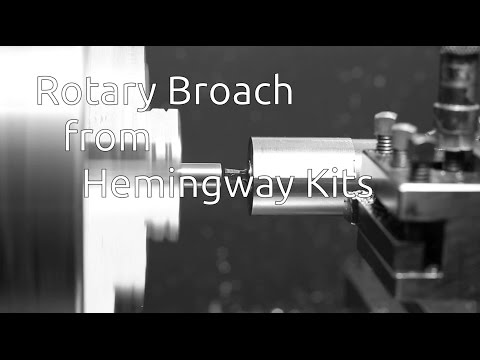 Compact rotary broach - Part 1