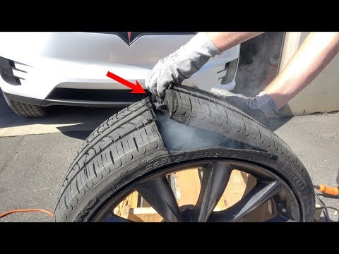 What's inside a Tesla Tire?
