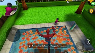 Playing With Real Spider Man in Scary Teacher 3D Update Game   Android IOS GamePlay 4K